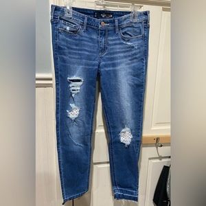 Hollister Skinny Cropped Jeans
